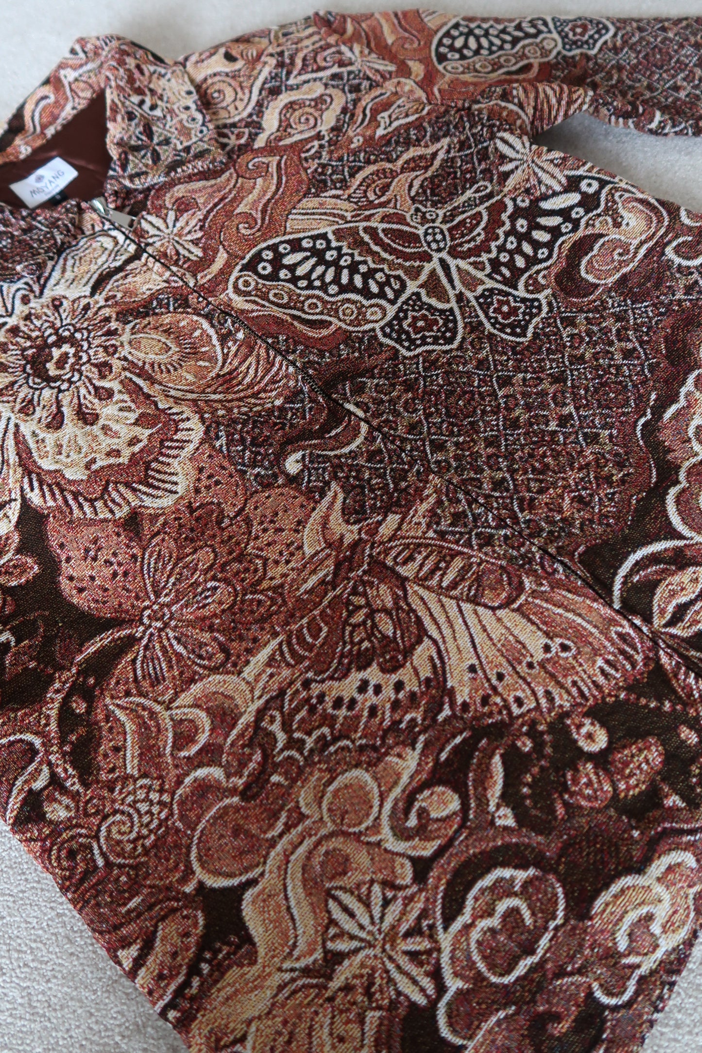 PRE-ORDER Tapestry Jacket - Butterfly Brown