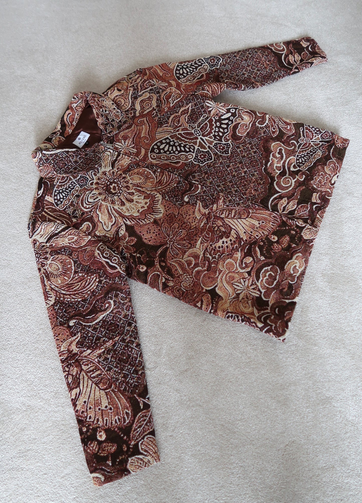 PRE-ORDER Tapestry Jacket - Butterfly Brown