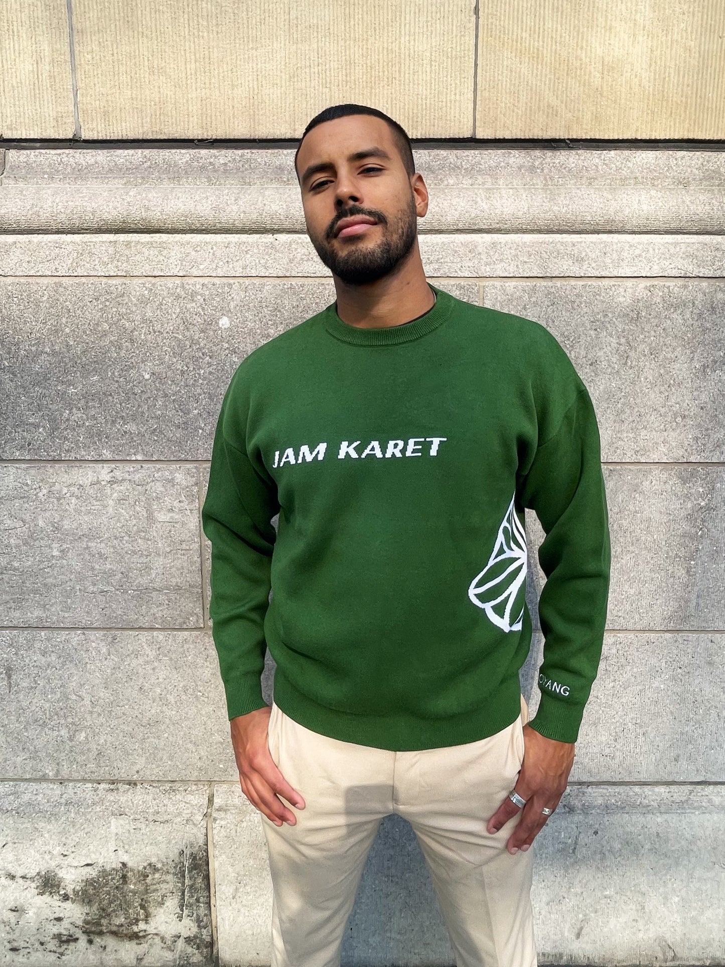 PRE-ORDER Jam Karet sweater - Green
