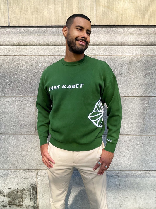 PRE-ORDER Jam Karet sweater - Green