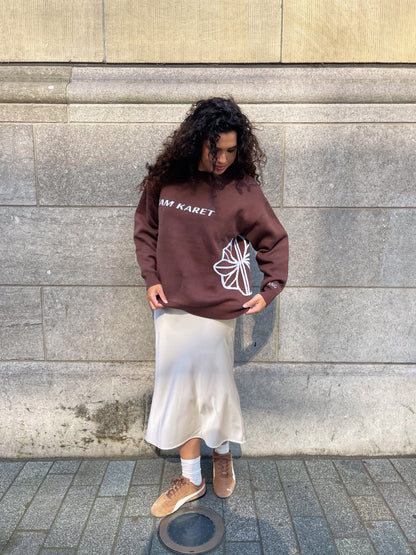 PRE-ORDER Jam Karet sweater - Brown