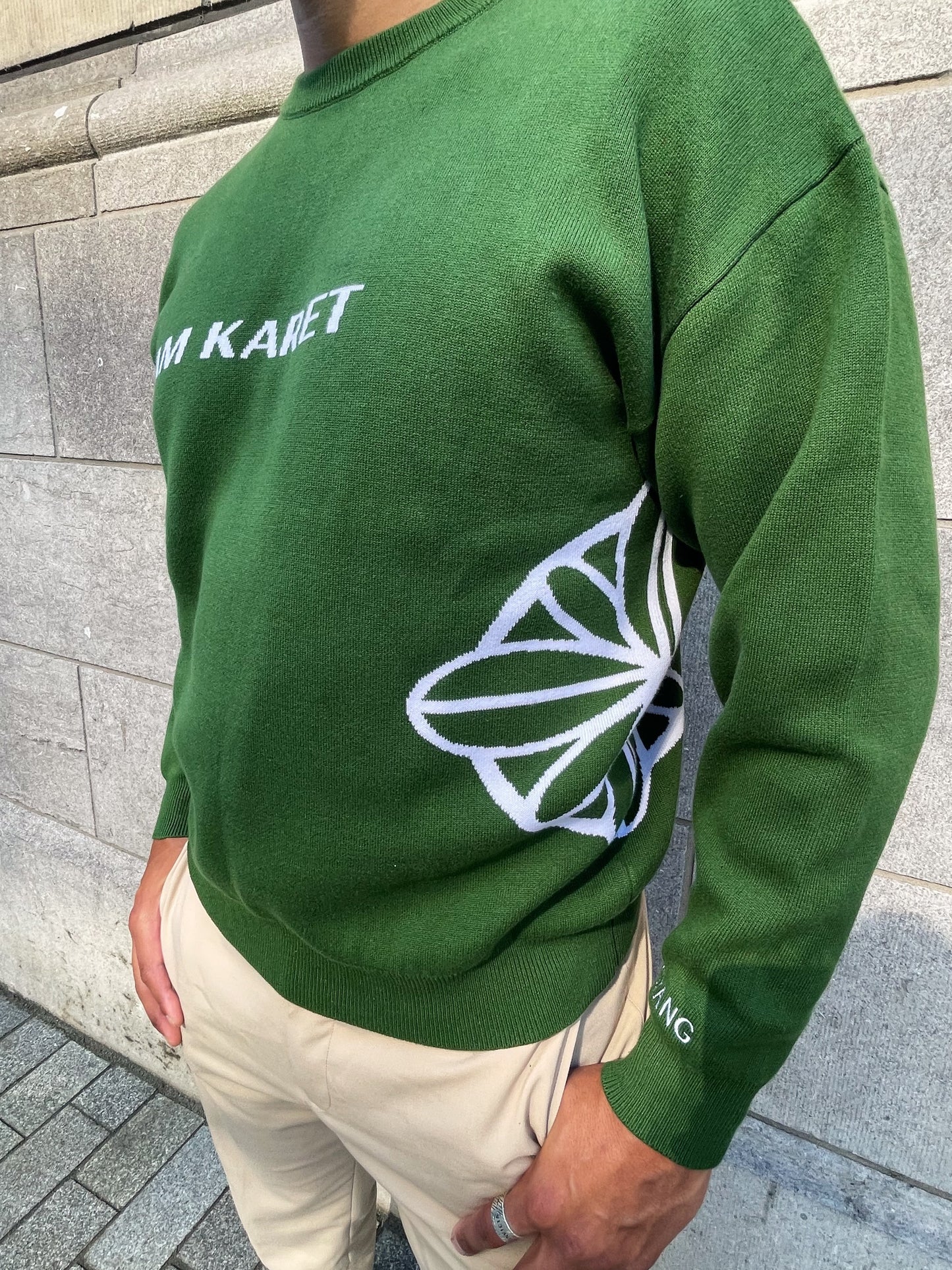 PRE-ORDER Jam Karet sweater - Green