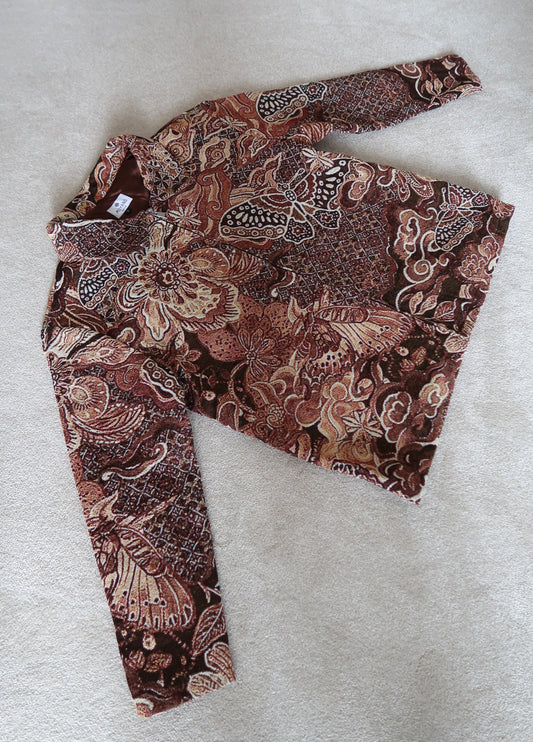 PRE-ORDER Tapestry Jacket - Butterfly Brown